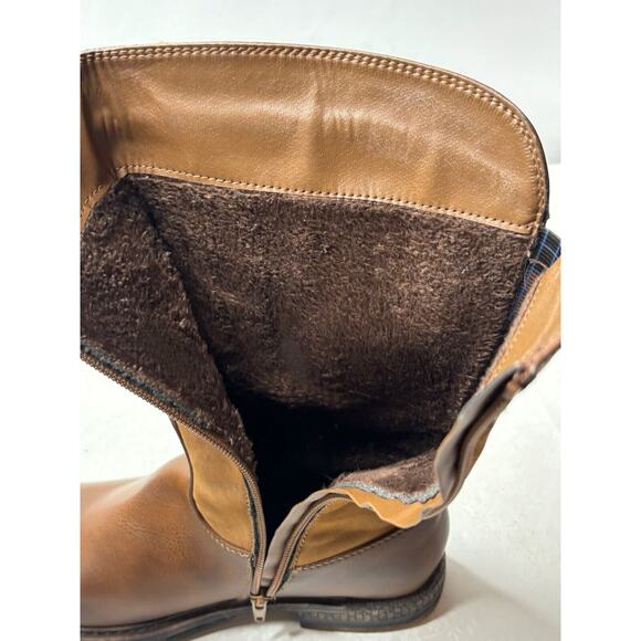 Muk Luks Women's Western Faux Leather Logger Whistler Boots Size 9. SEE PICS - Picture 8 of 10